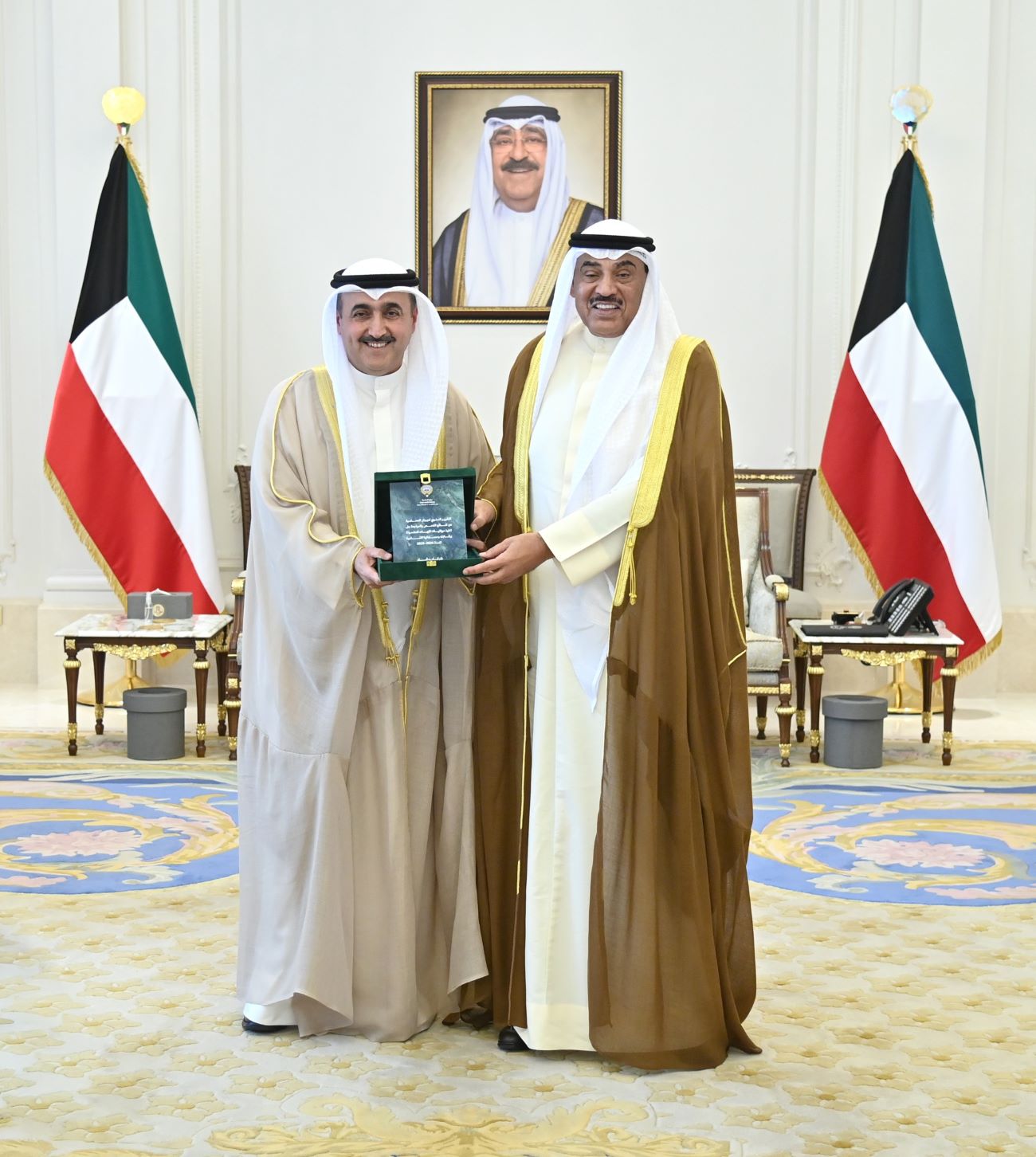 Kuwait Crown Prince receives Audit Bureau Chief