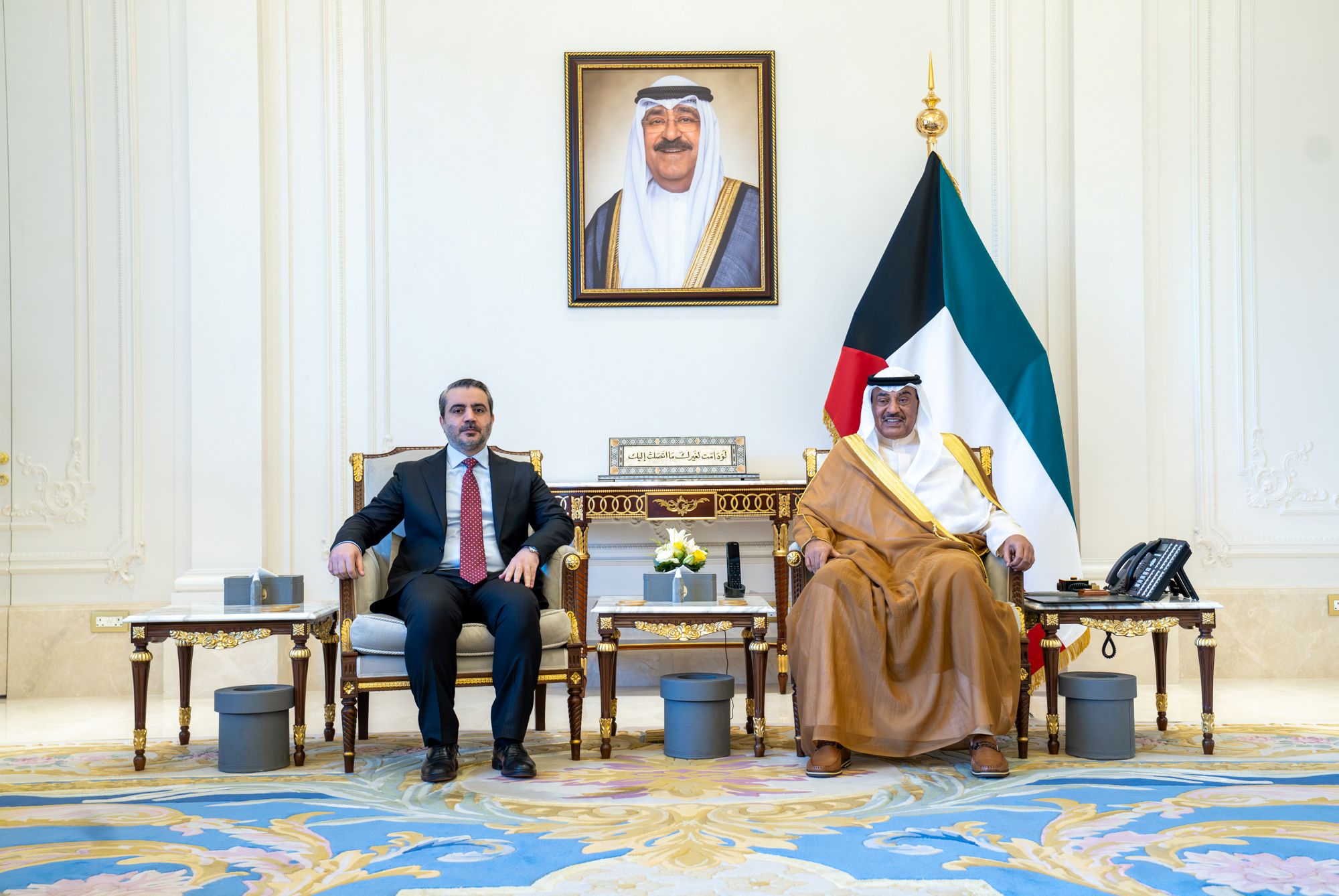 سمو ولي العهد يستقبل وزير الخارجية السوري بمناسبة زيارته الرسمية للبلاد
