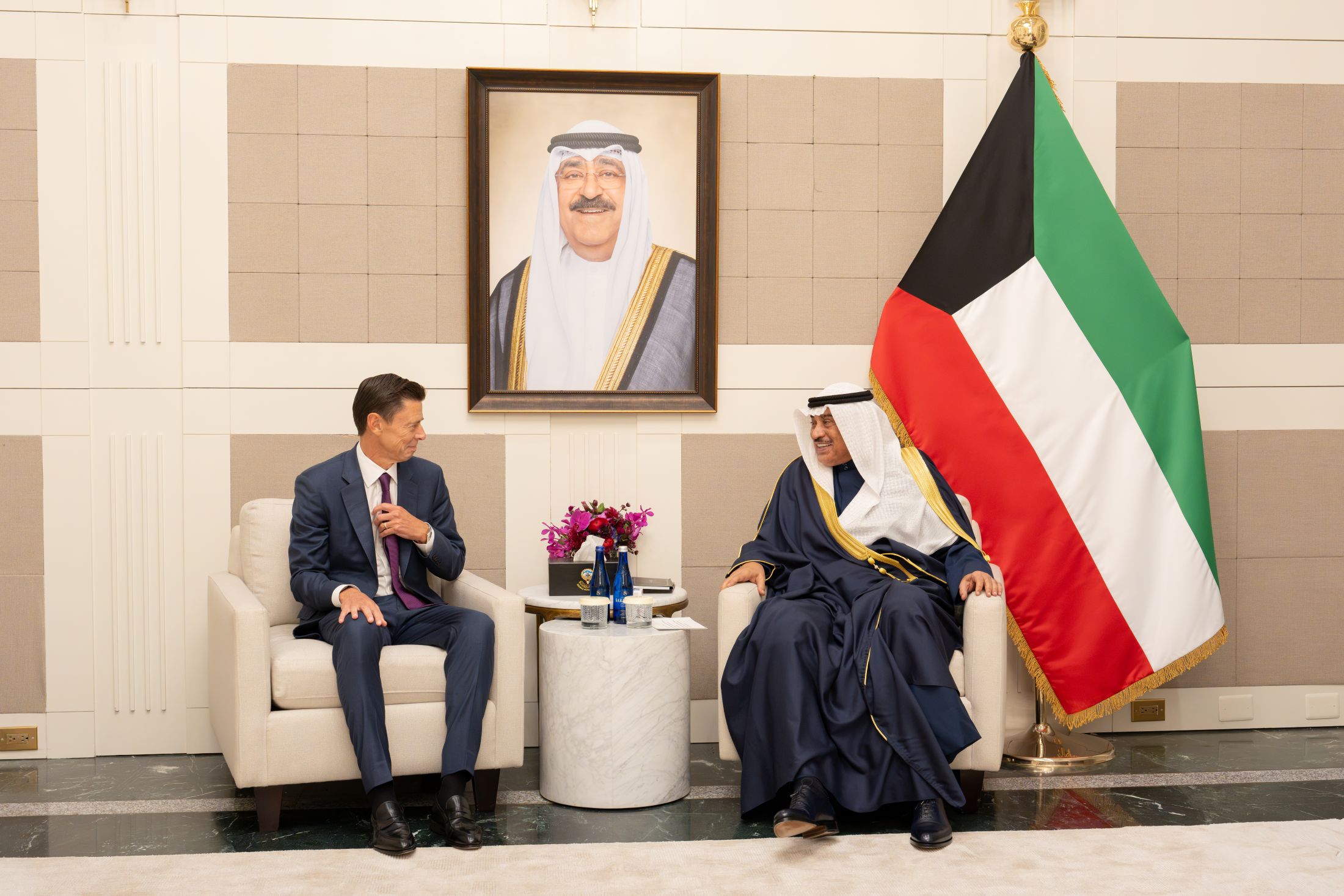 ممثل سمو أمير البلاد يستقبل الشريك والرئيس التنفيذي المشارك لشركة كيه كيه آر على هامش أعمال الأسبوع رفيع المستوى للدورة الـ81 للجمعية العامة للأمم المتحدة