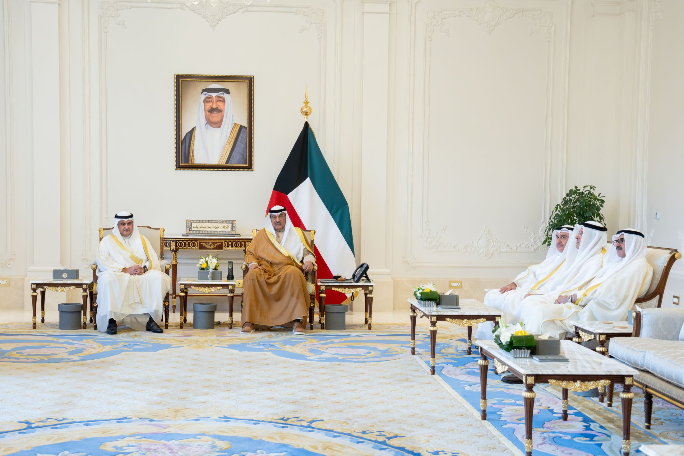سمو ولي العهد يستقبل رئيس المجلس الأعلى للقضاء ونائب رئيس محكمة التمييز ورئيس محكمة الاستئناف